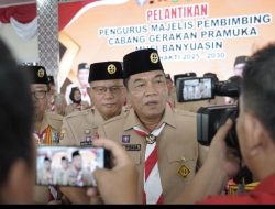 Bupati Muba Dilantik Sebagai Ketua Majelis Pembimbing Cabang Pramuka Masa Bakti 2025-2030