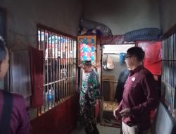 Ka.Rutan Kelas II B Sandy Wiguna,S.Kom,M.Si Sinergi dengan TNI,POLRI Geleda Ruang Tahanan