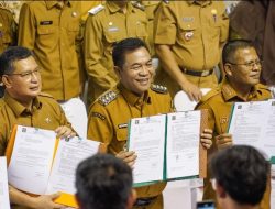 Bupati Muba HM. Toha Hadiri Langsung Dialog dan Peluncuran Koperasi Merah Putih di PSCC Palembang