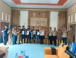 Sinergy Jalin Kerja Sama dengan Media, Pemdes se-Kecamatan Lubai Gelar Pertemuan di Kantor Kades Pagar Gunung