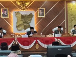 pandangan umum fraksi-fraksi terhadap Laporan Pertanggungjawaban (LPJ) Wali Kota Prabumulih Tahun Anggaran 2024.