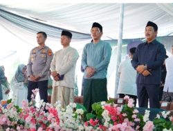 Wabup Muba Hadiri Haul dan Tasyakuran Keluarga Sugeng Budiarto di Tungkal Jaya