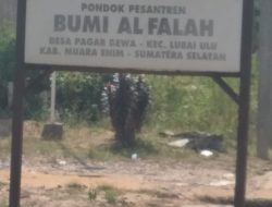 Geger Santriwan Pondok Pesantren Bumi Al-Falah Kecamatan Lubai Ulu,,, Bunuh diri
