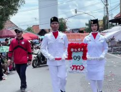 SMK YPS Turut Meriahkan Karnaval HUT Kota Prabumulih ke-24