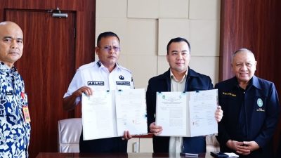 Wali Kota Prabumulih H. Arlan Teken MoU dengan STIK Bina Husada Palembang