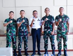 Wali Kota Prabumulih H. Arlan Terima Kunjungan Komandan Yonzipur 2/SG Letkol CZI Ahmad Afandi