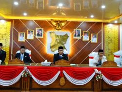 Wali Kota dan Wakil Wali Kota Prabumulih Hadiri Rapat Paripurna Ke-XIII DPRD Kota Prabumulih