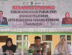 UPTD Puskesmas Tanjung Rambang Gelar Forum Konsultasi Publik Standar Pelayanan Tahun 2026