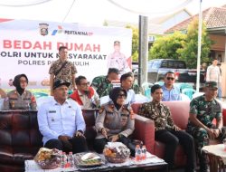 Franky Nasril Hadiri Peletakan Batu Pertama Bedah Rumah Serentak pada Hari Bhayangkara ke-80