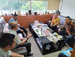 Audiensi H. Arlan ke Sekjen Kementerian Pertanian RI, Bahas Pengembangan Budidaya Pertanian Kota Prabumulih