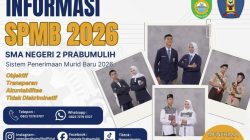 SMPMB SMAN 2 Prabumulih Buka Berbagai Jalur Penerimaan Siswa Baru