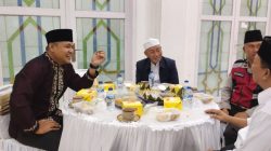 Wakil Wali Kota Prabumulih Frangky Nasril, S.E., S.Kom Sambut Kepulangan Jamaah Haji di Masjid Jami’ Islamic Center