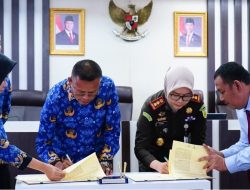 Wali Kota Prabumulih H. Arlan Tandatangani Kerja Sama Bidang Perdata dan Tata Usaha Negara dengan Kejari Prabumulih