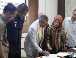 Wakil Ketua DPRD Kota Prabumulih Aryono, S.T. Pimpin Rapat Badan Anggaran DPRD