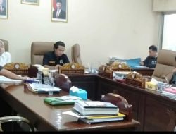 M.Faris Pramudya,A.Md Pimpin Rapat Pembahasan Perubahan Bentuk Hukum Perusda Petro Prabu Menjadi Perseroda