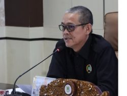 Ir. H. Dipe Anom Pimpin Rapat Badan Musyawarah (Bamus) DPRD Kota Prabumulih