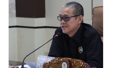 Ir. H. Dipe Anom Pimpin Rapat Badan Musyawarah (Bamus) DPRD Kota Prabumulih