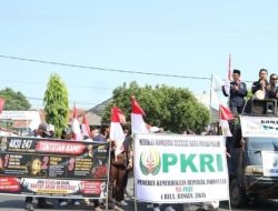 Riza Ariansyah Ketua Komisi II DPRD Kota Prabumulih Terima Aksi Damai PKRI Kota Prabumulih