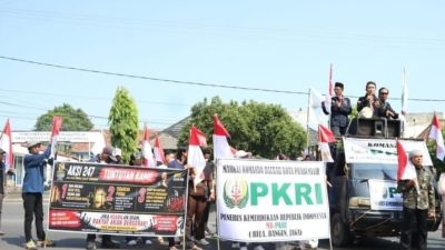 Riza Ariansyah Ketua Komisi II DPRD Kota Prabumulih Terima Aksi Damai PKRI Kota Prabumulih