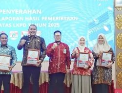 Ketua DPRD Kota Prabumulih Hadiri Penyerahan Laporan Hasil Pemeriksaan atas LKPD Tahun Anggaran 2025