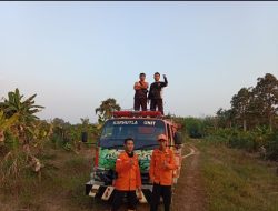 Lokasi Karhutbunla di Serasan Jaya Berhasil Dipadamkan, BPBD Muba Imbau Warga Waspada