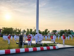 Pesona Parade Senja Tutup Rangkaian HUT ke-81 RI di Muba dengan Khidmat