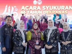 Hadiri HUT ke-46 Dekranas, Ketua Dekranasda Muba Patimah Toha Nyatakan Siap Dukung Sumsel Jadi Tuan Rumah Nasional