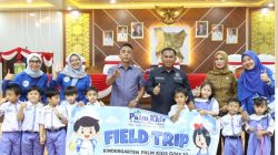 Ketua DPRD Kota Prabumulih H. Deni Victoria, S.H., M.Si. Terima Kunjungan Field Trip TK Palm Kids